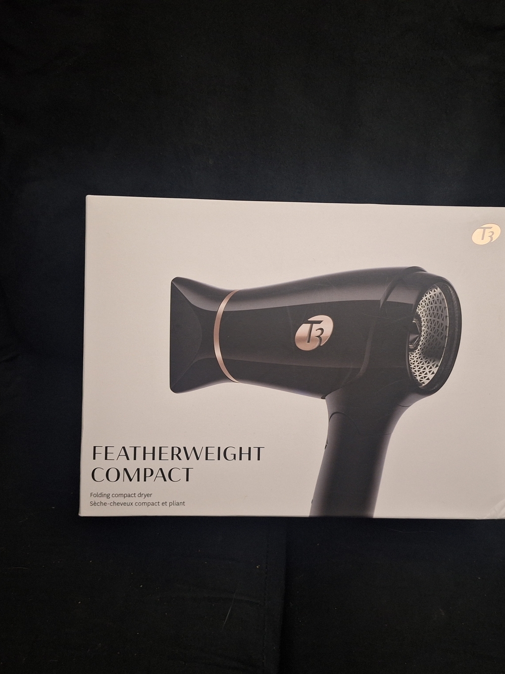 NIB T3 Micro Featherweight Compact hair dryer